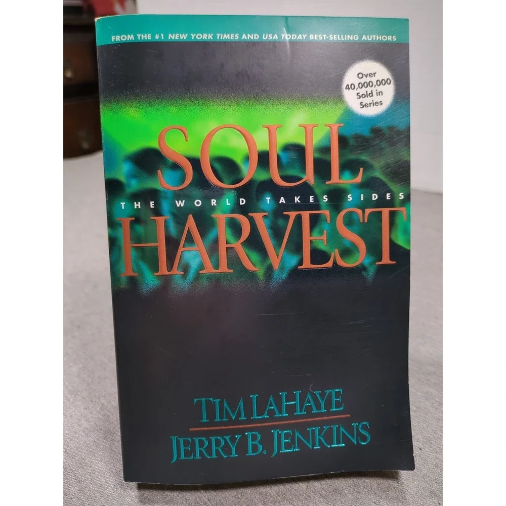 Soul Harvest The World Takes Sides Tim LaHaye 1998‎ Trade PB Left Behind Book 4